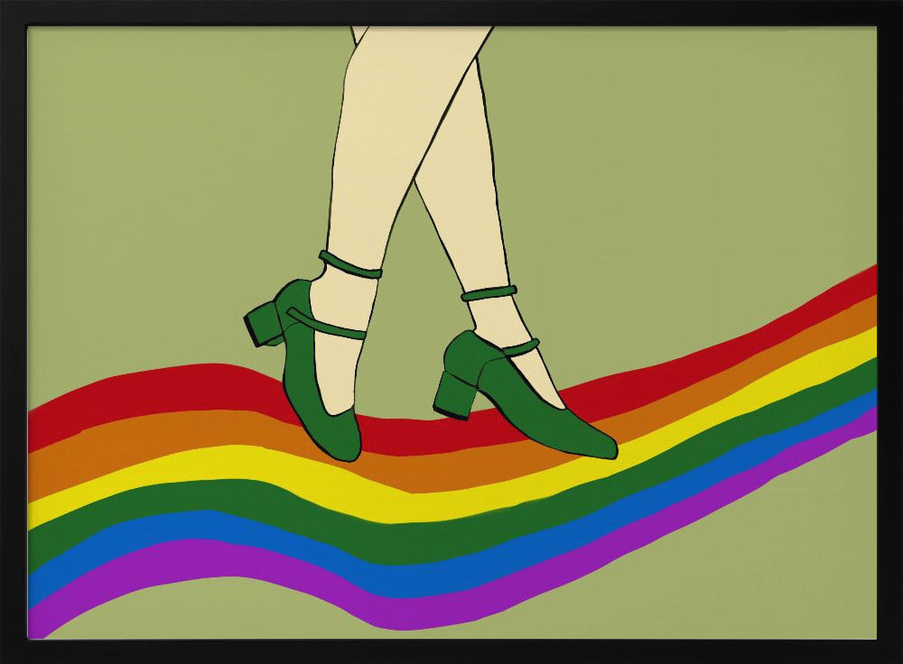 Regenbogenspaziergang | Poster