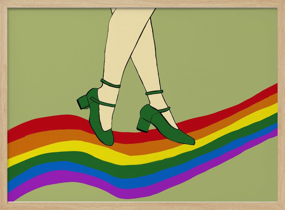 Regenbogenspaziergang | Poster