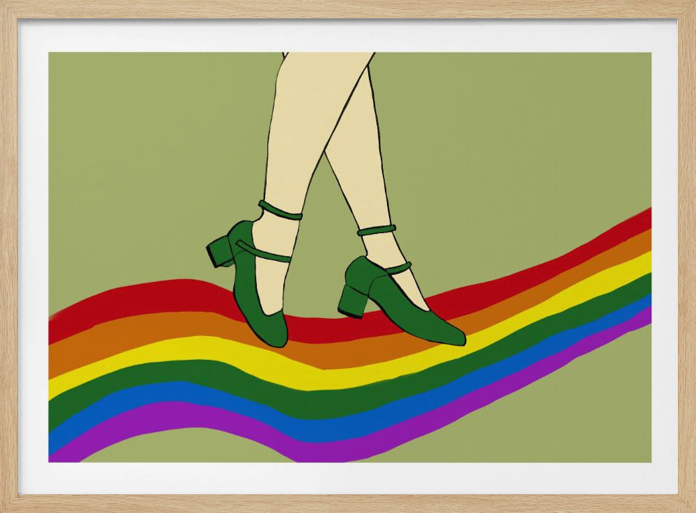 Regenbogenspaziergang | Poster