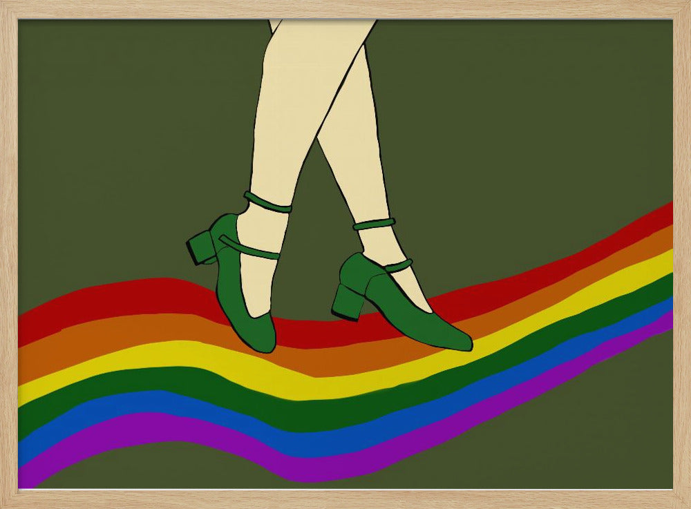 Regenbogenspaziergang | Poster