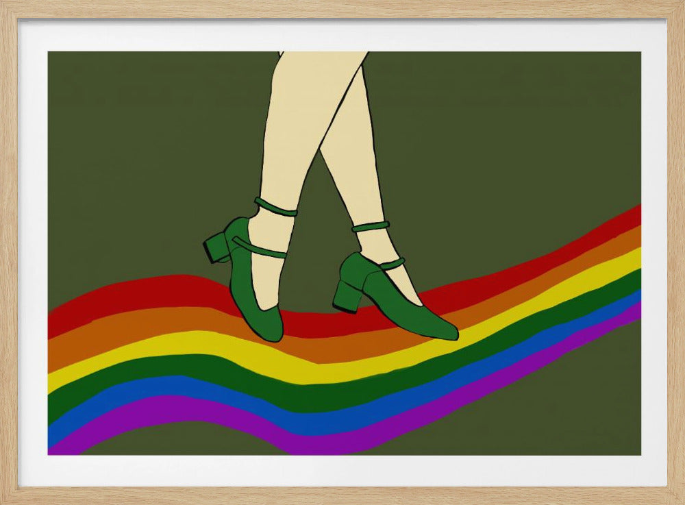 Regenbogenspaziergang | Poster
