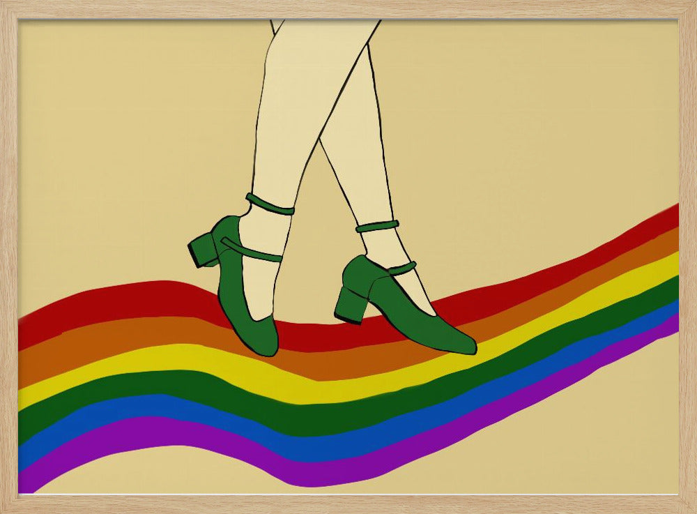 Regenbogenspaziergang | Poster