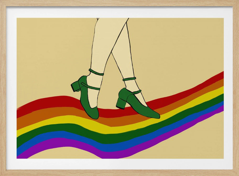 Regenbogenspaziergang | Poster