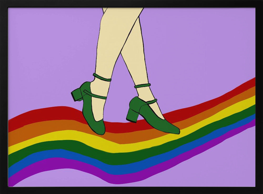Regenbogenspaziergang | Poster