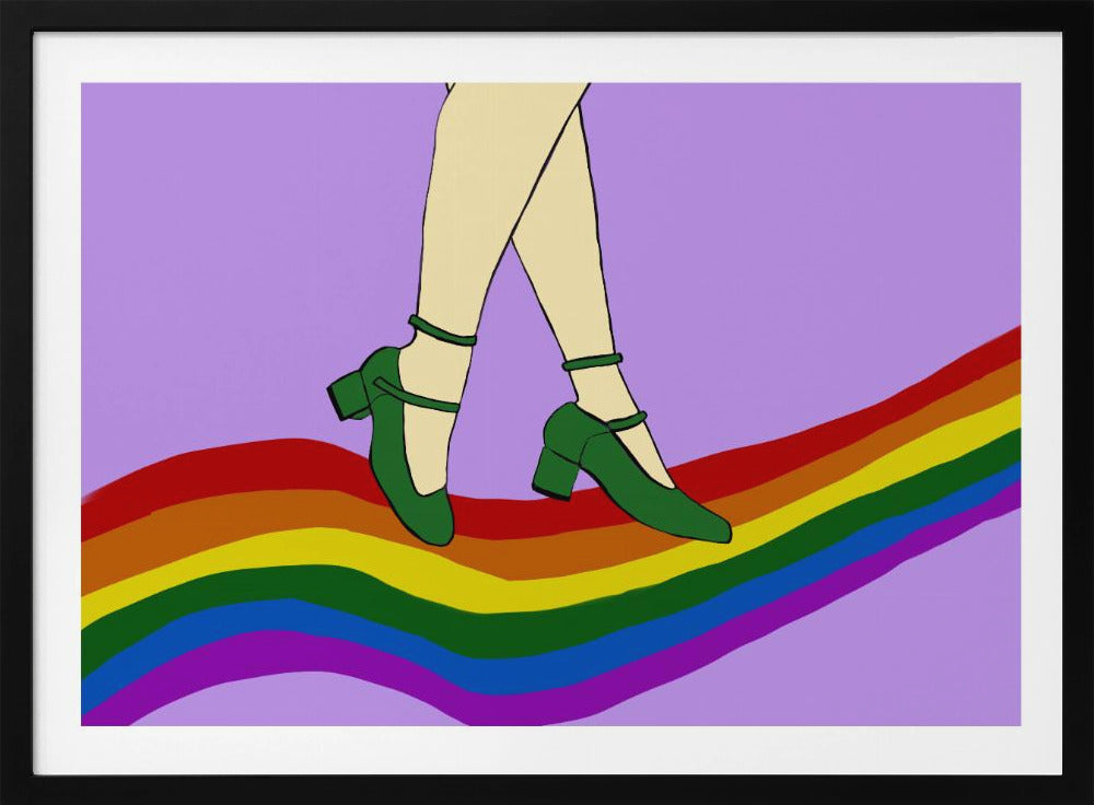 Regenbogenspaziergang | Poster