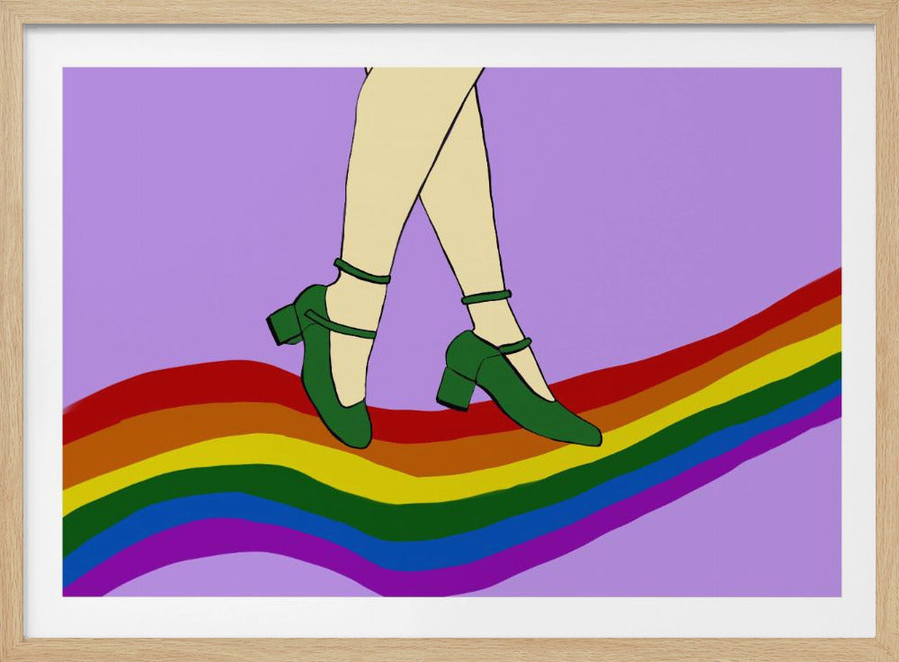Regenbogenspaziergang | Poster