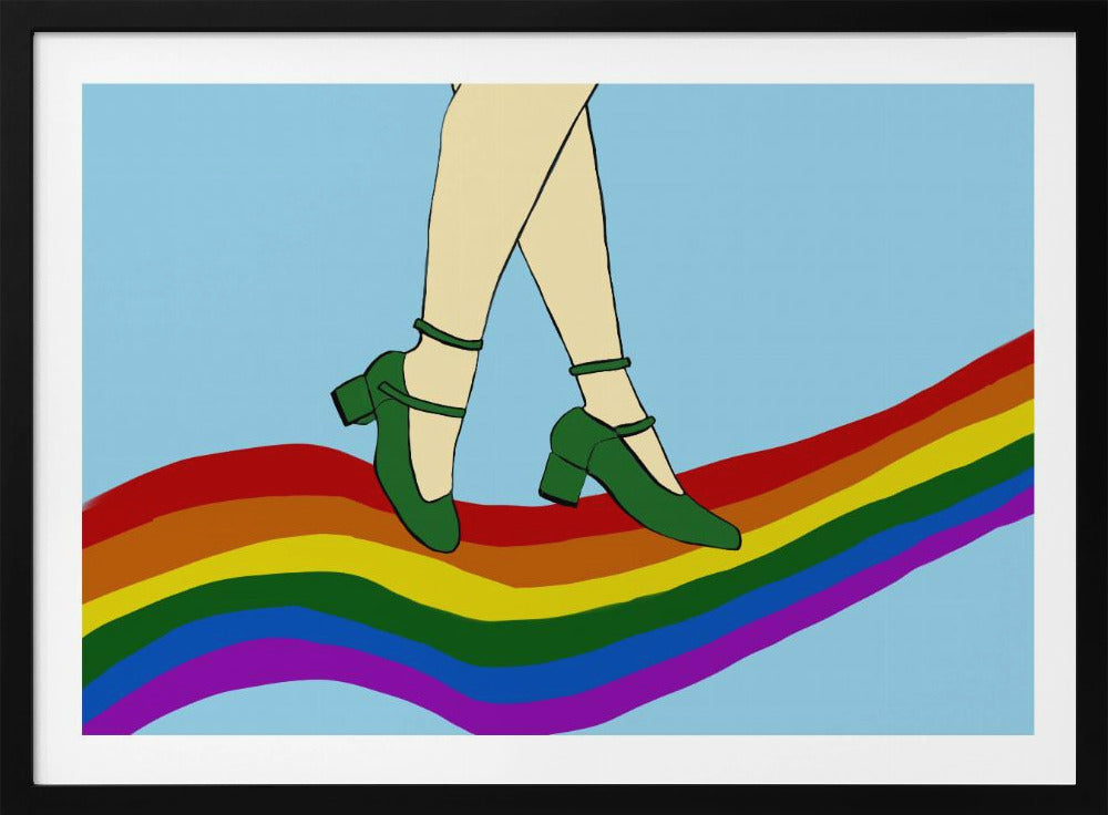 Regenbogenspaziergang | Poster
