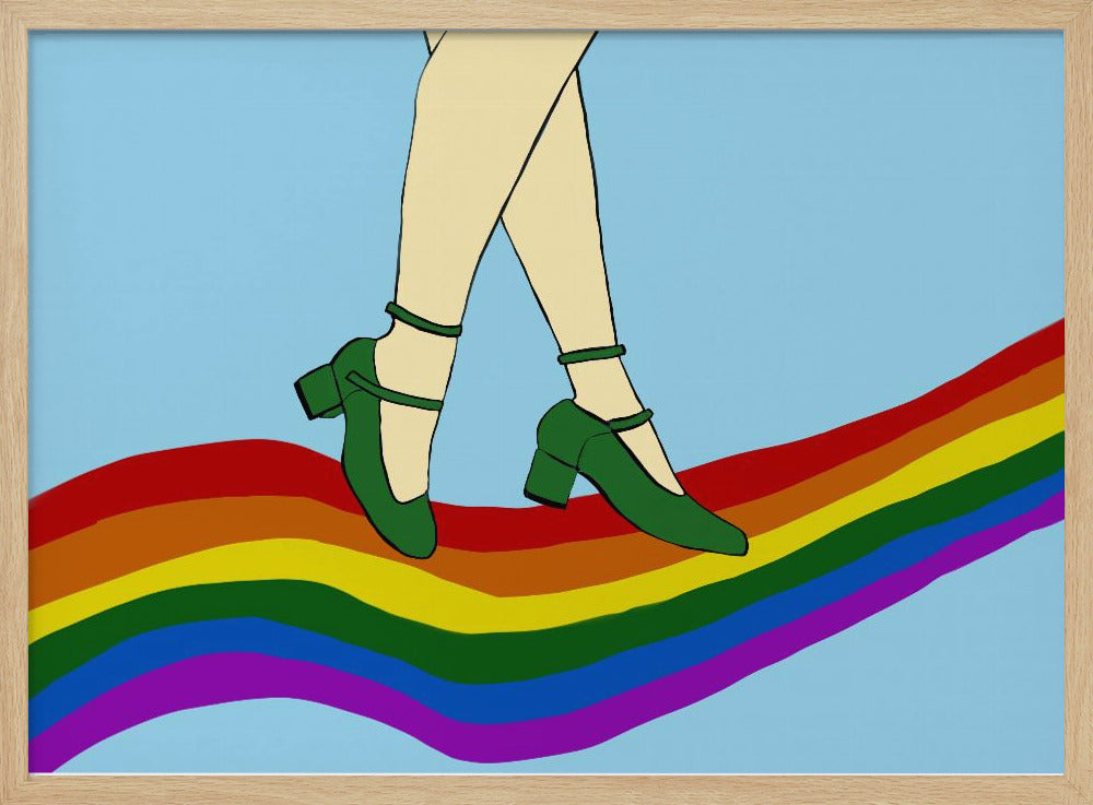 Regenbogenspaziergang | Poster
