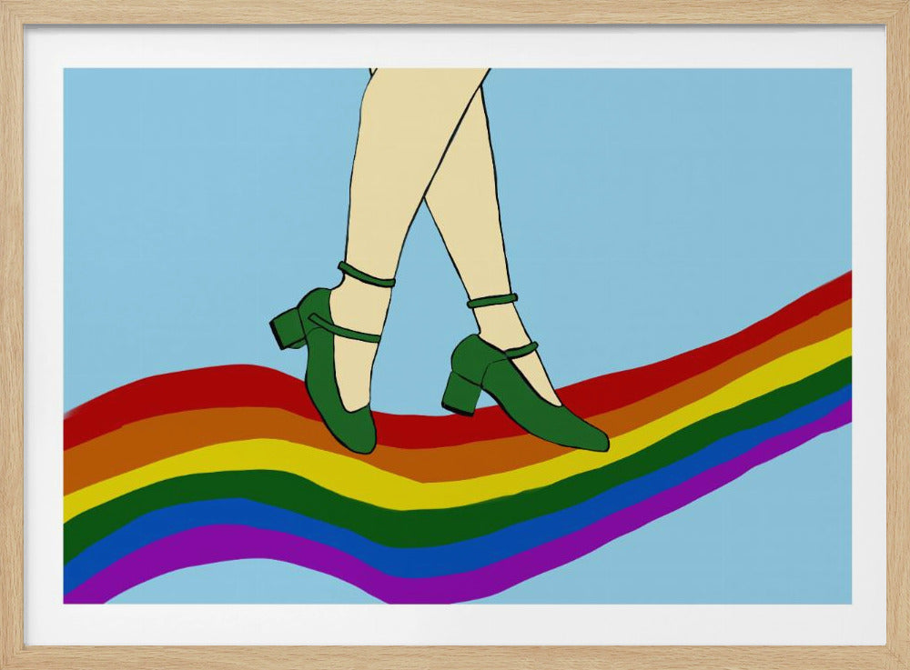 Regenbogenspaziergang | Poster