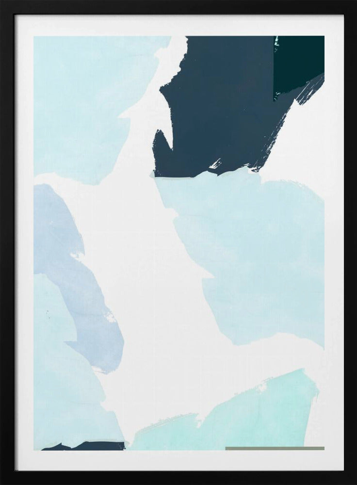 Blaue Farbfelder 2 | Poster