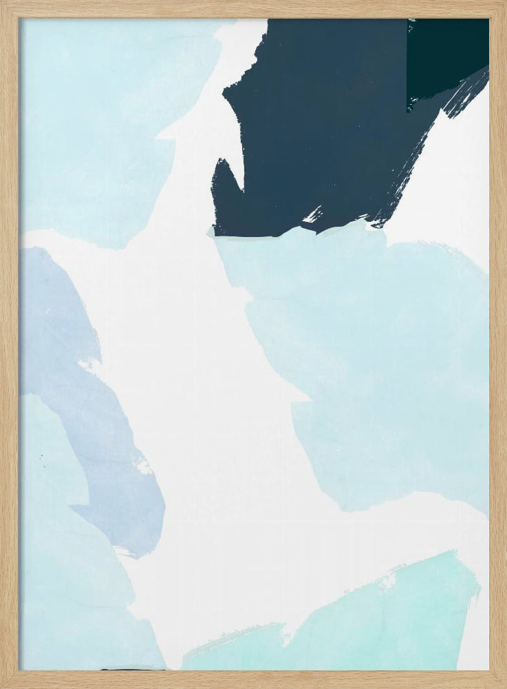 Blaue Farbfelder 2 | Poster