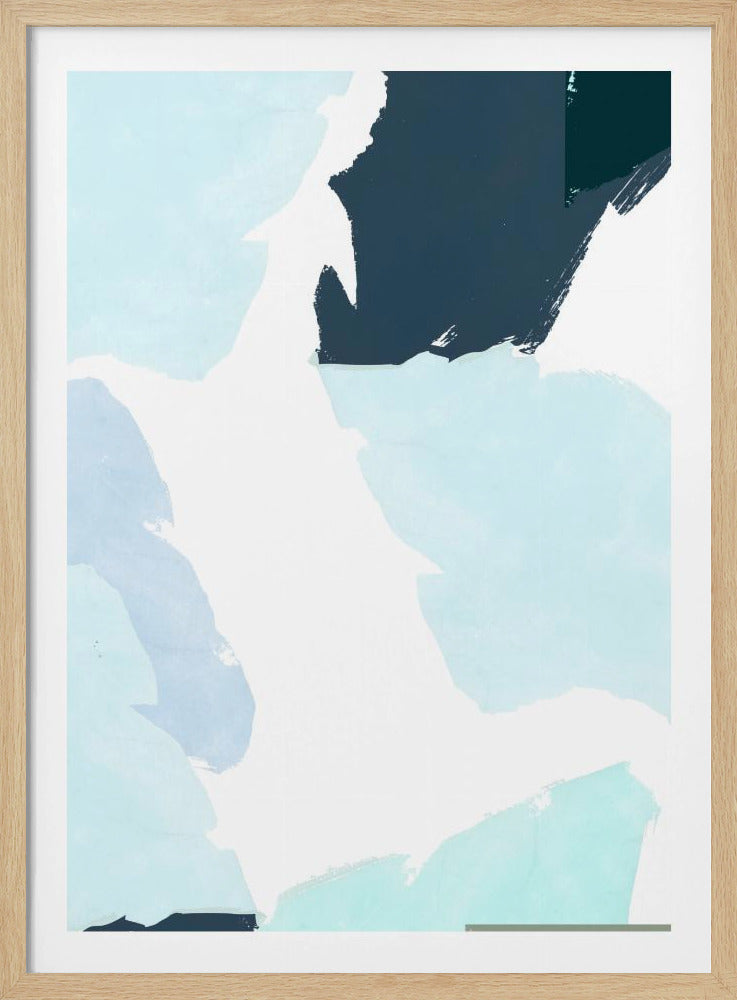 Blaue Farbfelder 2 | Poster