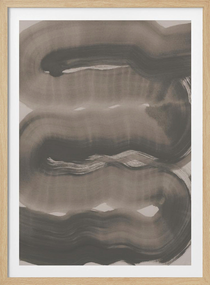 Abstrakte Pinselstriche 163X | Poster