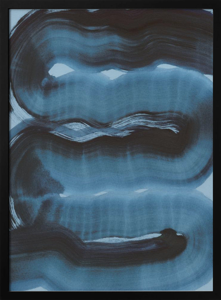 Abstract Brush Strokes 163 | Poster