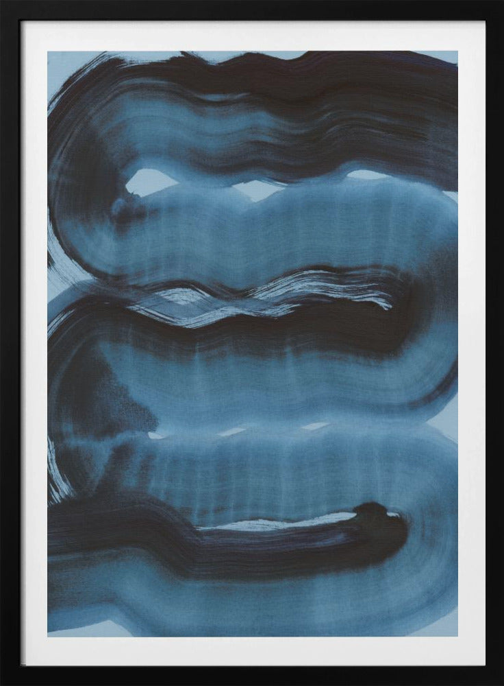 Abstract Brush Strokes 163 | Poster