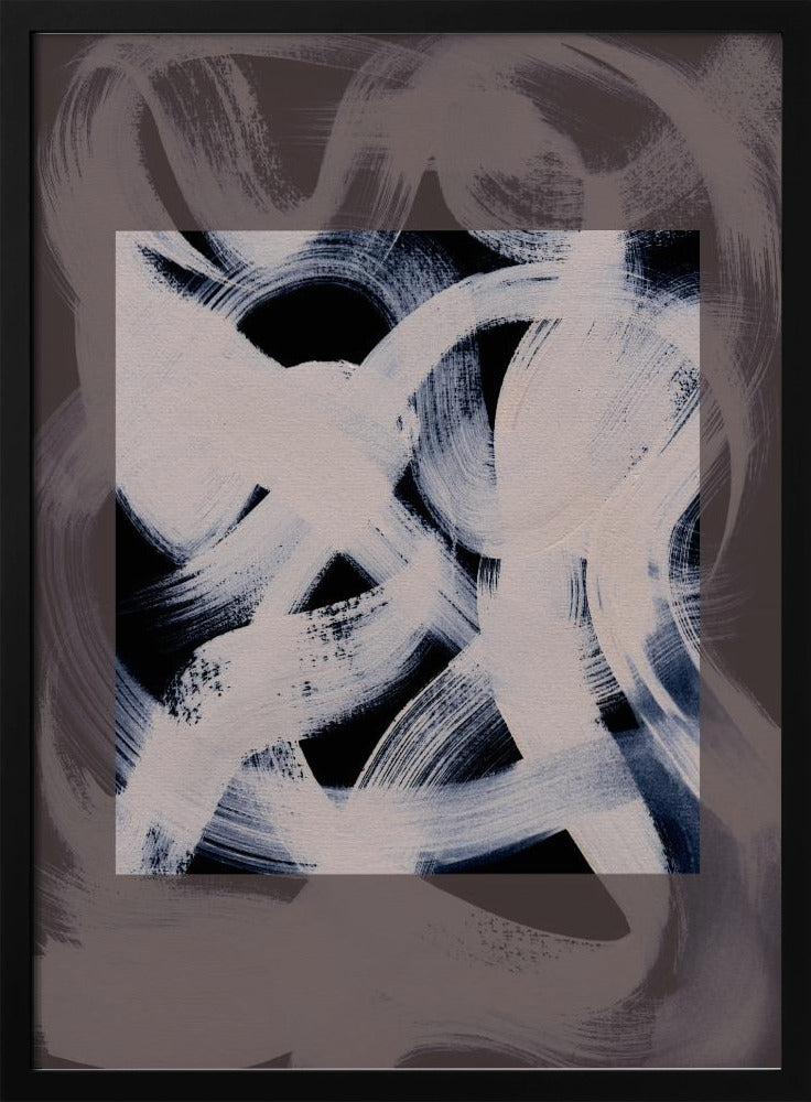 Abstrakte Pinselstriche 164X | Poster