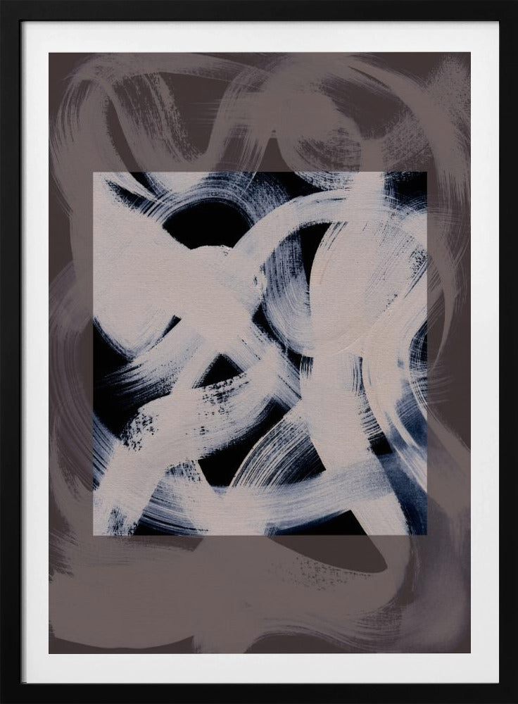 Abstrakte Pinselstriche 164X | Poster