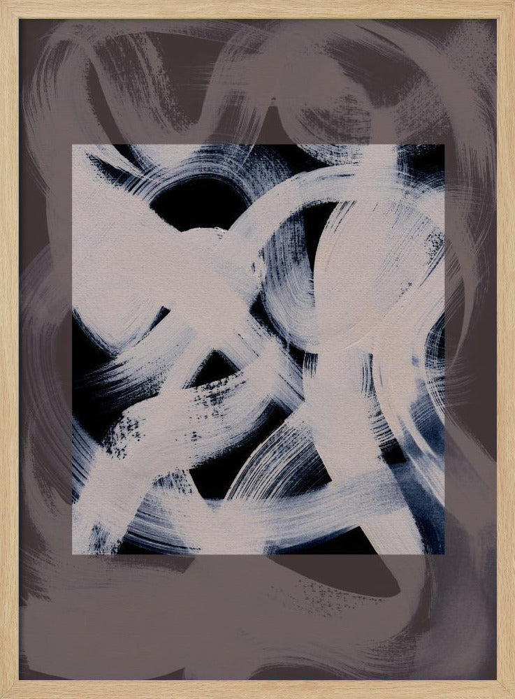 Abstrakte Pinselstriche 164X | Poster