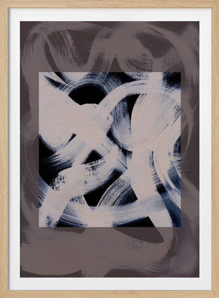 Abstrakte Pinselstriche 164X | Poster