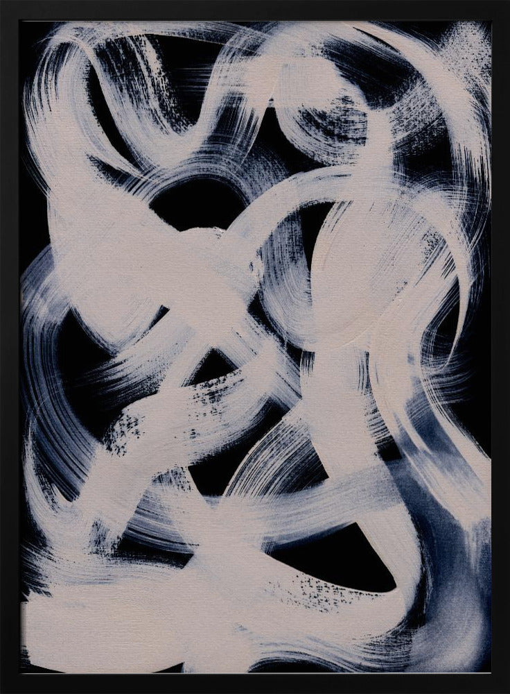 Abstrakte Pinselstriche 164 | Poster