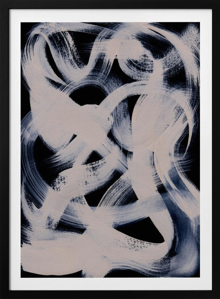 Abstrakte Pinselstriche 164 | Poster
