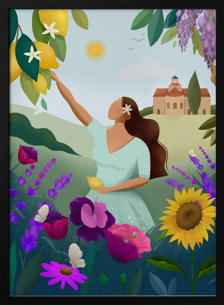 Sommer in der Provence | Poster