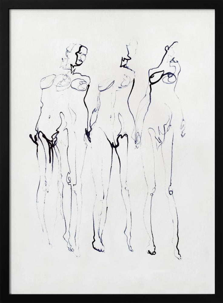 Figurenstudie 00 | Poster