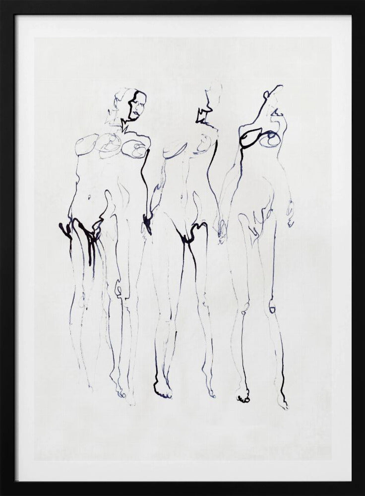 Figurenstudie 00 | Poster