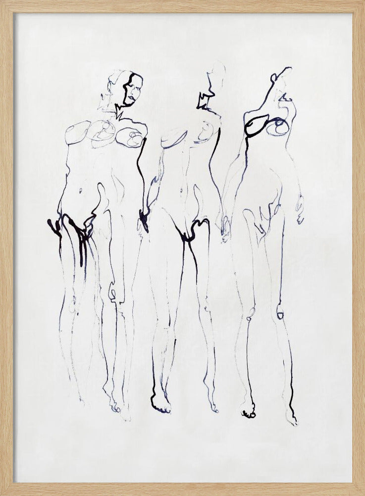 Figurenstudie 00 | Poster