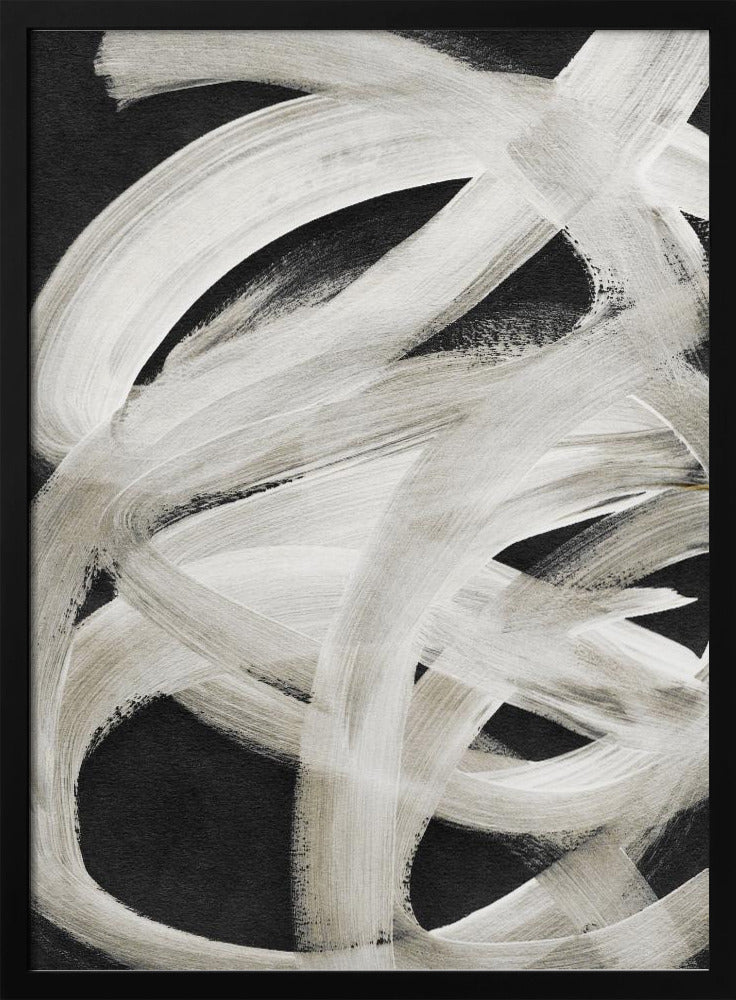 Abstract Brush Strokes 129 | Poster