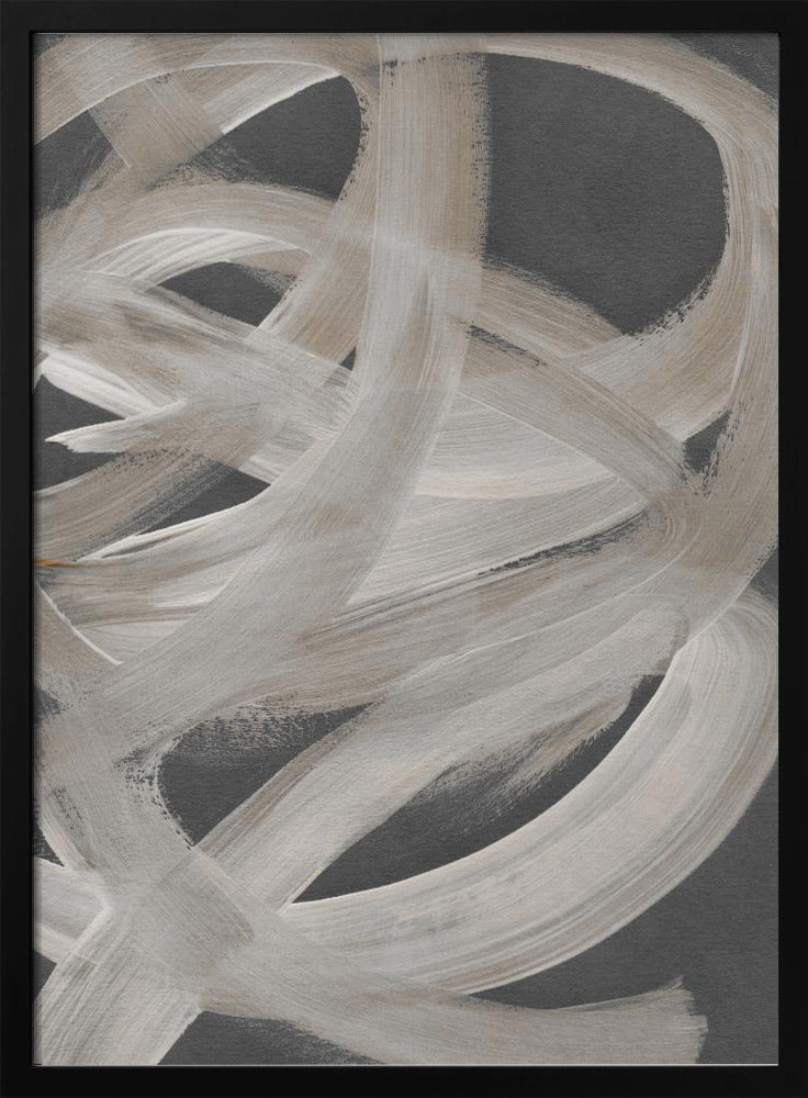 Abstract Brush Strokes 129X | Poster