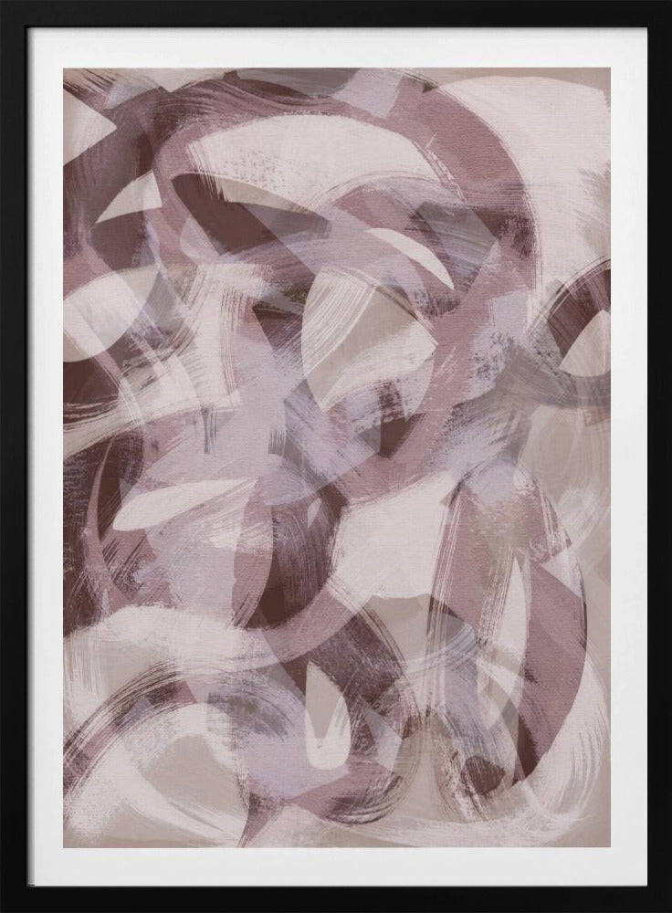 Abstract Brush Strokes 169X | Poster