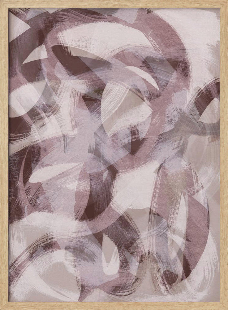Abstract Brush Strokes 169X | Poster