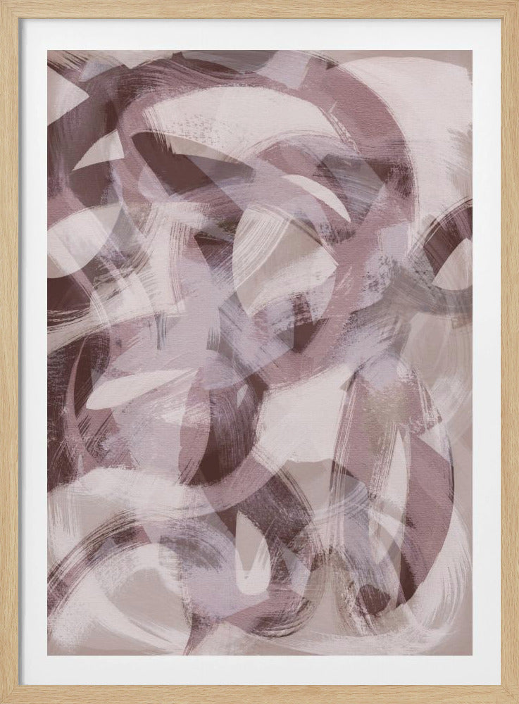 Abstract Brush Strokes 169X | Poster