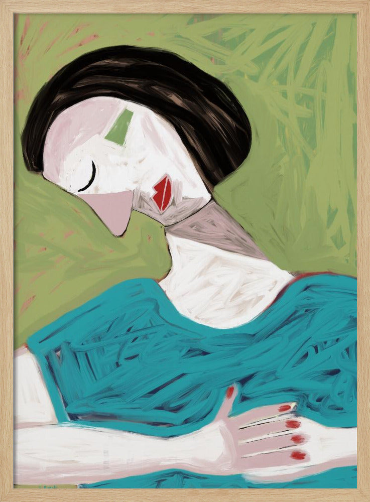 Die schlafende Frau | Poster