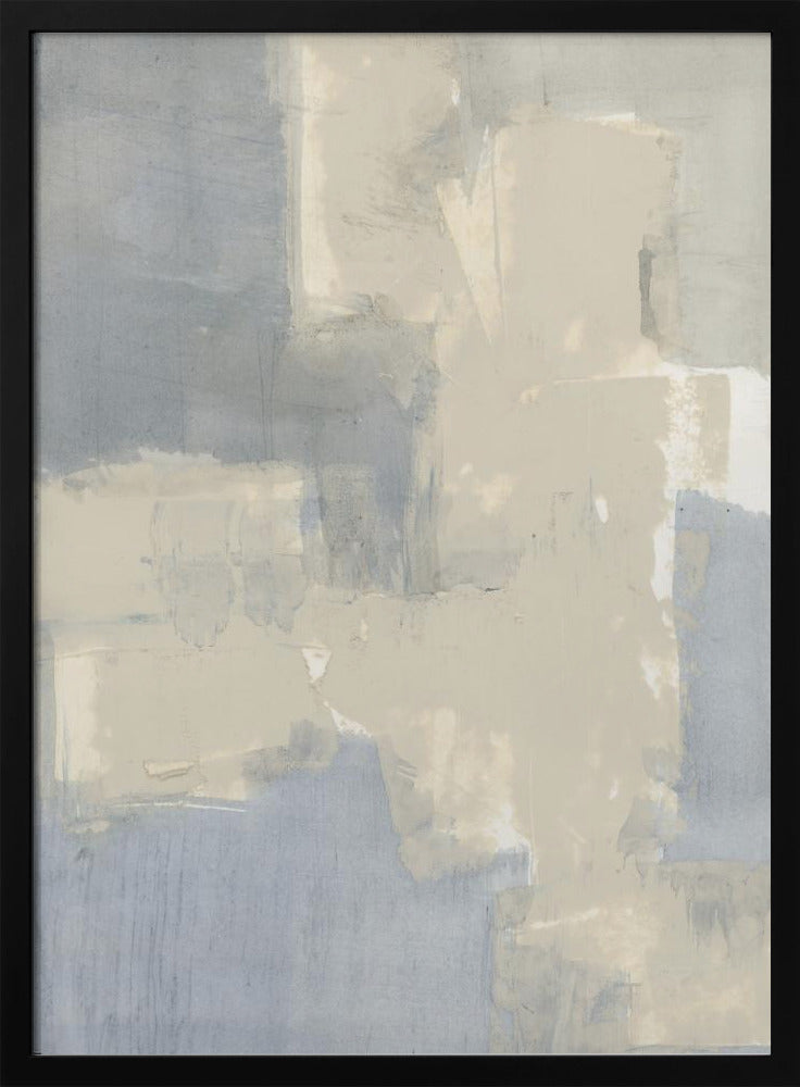 Abstrakte neutrale Formen in Grau und Beige 1 | Poster