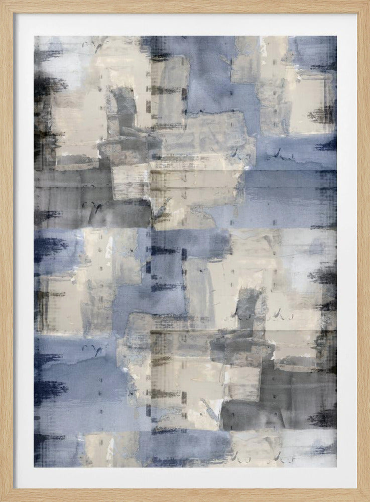 Abstrakte neutrale Oberflächentextur 1 | Poster