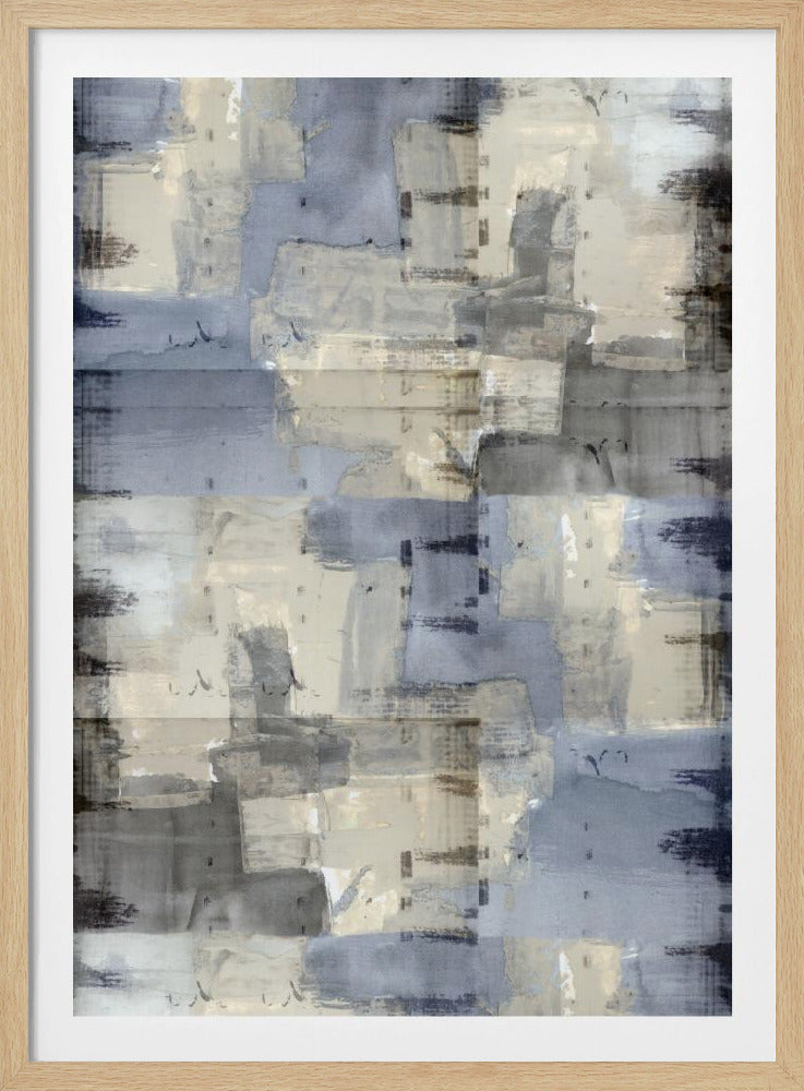 Abstrakte neutrale Oberflächentextur 2 | Poster