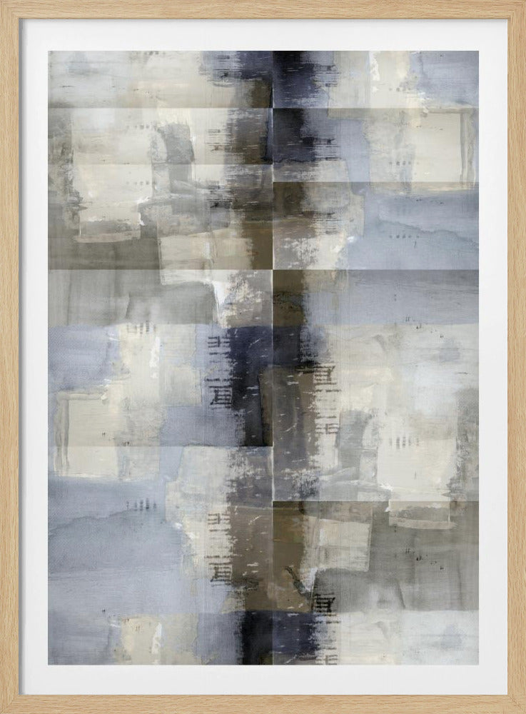Abstrakte neutrale Oberflächentextur 3 | Poster