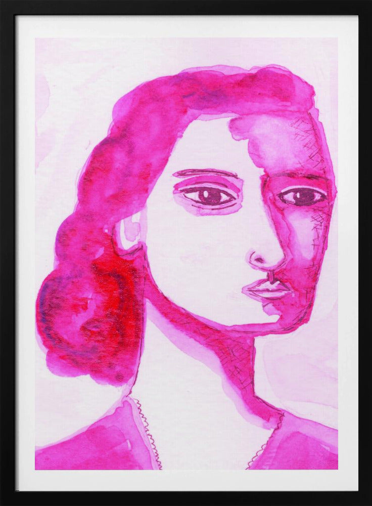 Ich bin eine Frau in Pink | Poster