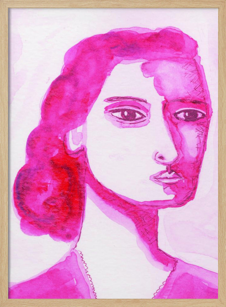 Ich bin eine Frau in Pink | Poster