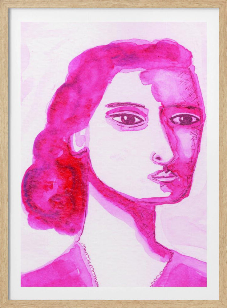 Ich bin eine Frau in Pink | Poster