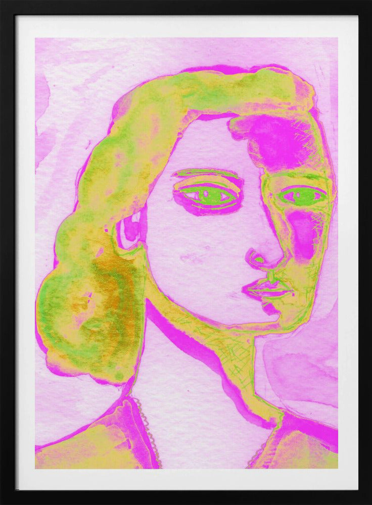 Ich bin eine Frau in Lila | Poster