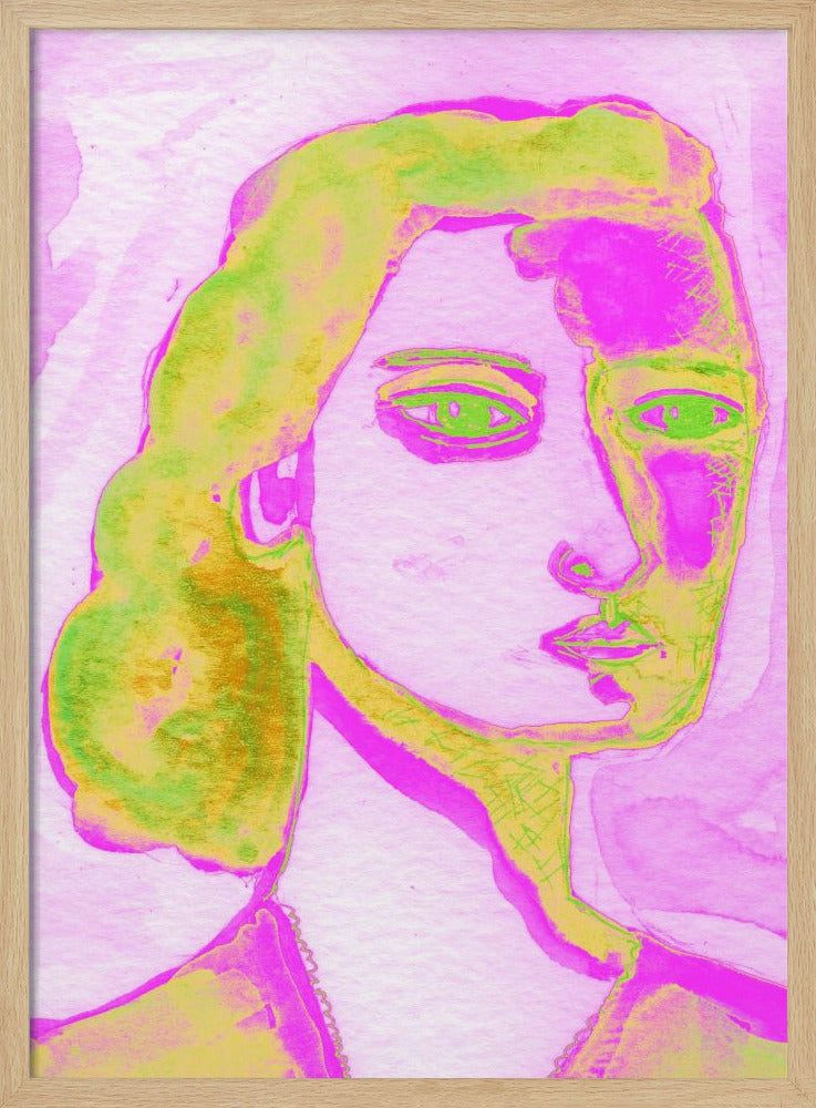 Ich bin eine Frau in Lila | Poster