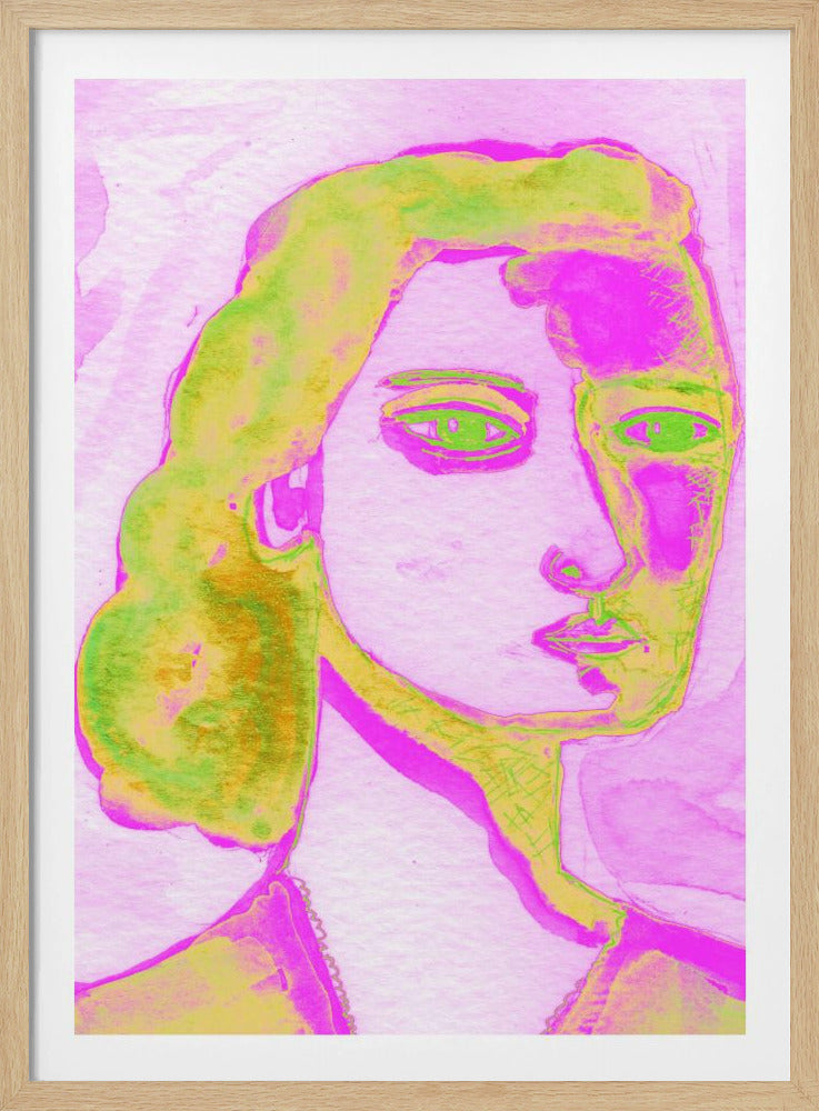 Ich bin eine Frau in Lila | Poster