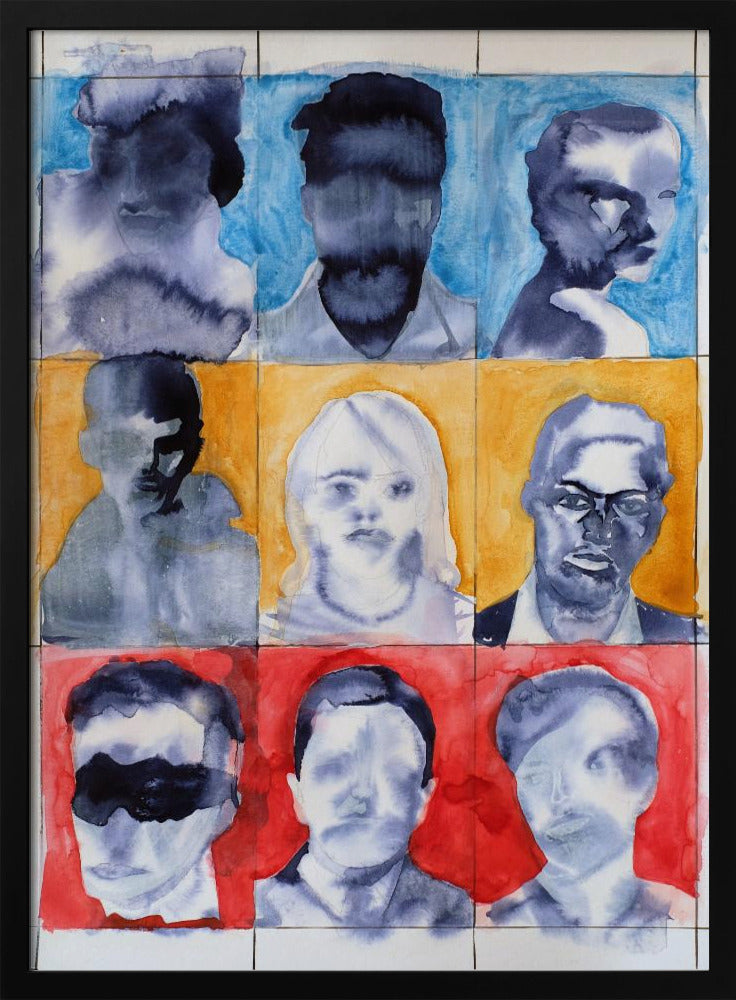 Headshot-Raster Nr. 1 | Poster