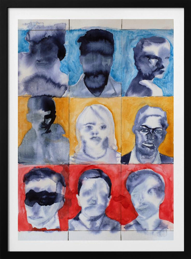 Headshot-Raster Nr. 1 | Poster