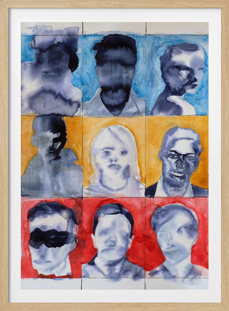 Headshot-Raster Nr. 1 | Poster