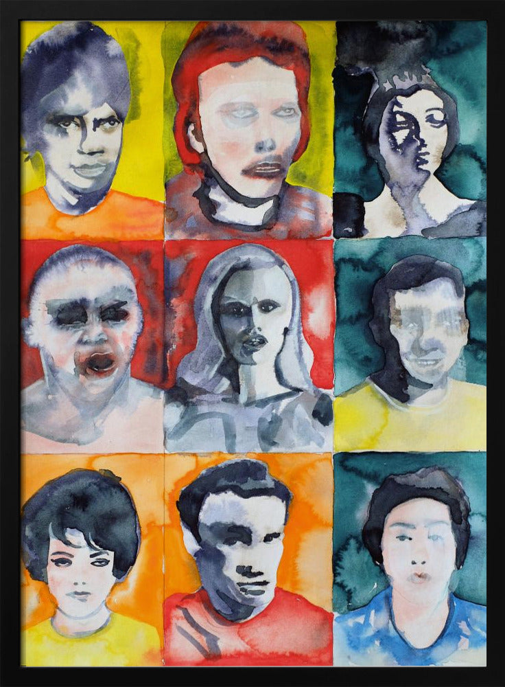 Headshot-Raster Nr. 2 | Poster