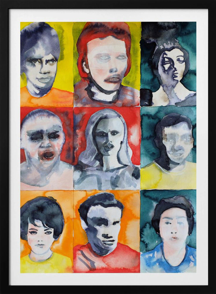 Headshot-Raster Nr. 2 | Poster